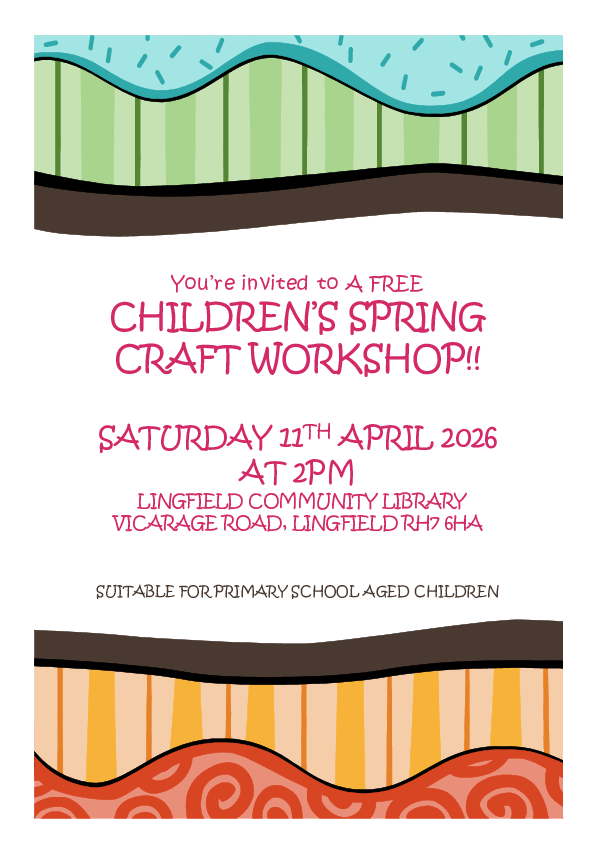 Children's Craft Workshop April 26